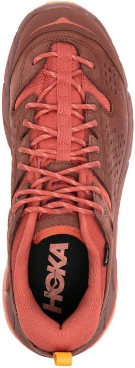 HOKA Tor Ultra-Low panelled sneakers Red