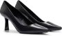 HUGO 70mm pointed-toe leather pumps Black - Thumbnail 2