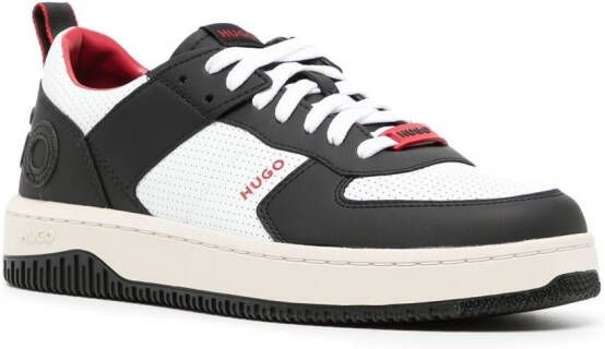 HUGO appliqué-logo low-top sneakers Black