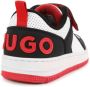HUGO KIDS logo-patch lace-up sneakers White - Thumbnail 3