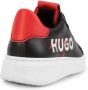 HUGO KIDS logo-print lace-up sneakers Black - Thumbnail 3