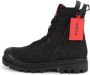 HUGO KIDS logo-tag lace-up leather boots Black - Thumbnail 5