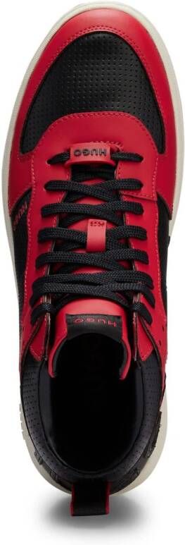 HUGO Kilian high-top sneakers Red