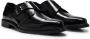 HUGO leather monk shoes Black - Thumbnail 2