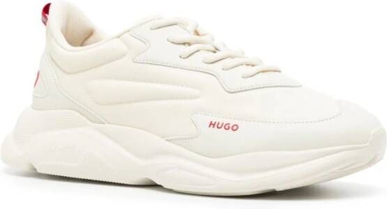 HUGO Leon Runner logo-print sneakers Neutrals