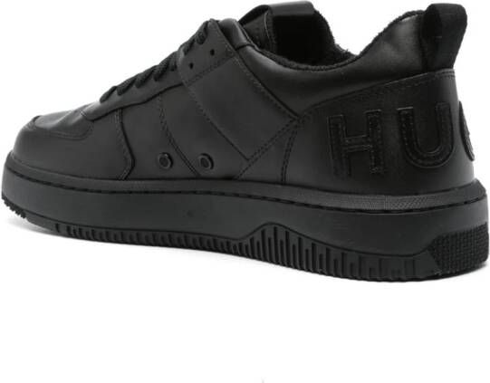 HUGO logo-embossed sneakers Black