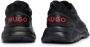 HUGO logo-embroidered low-top sneakers Black - Thumbnail 3