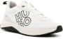 HUGO logo-print faux-leather sneakers White - Thumbnail 2