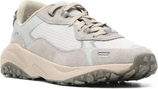 HUGO panelled-design sneakers Grey