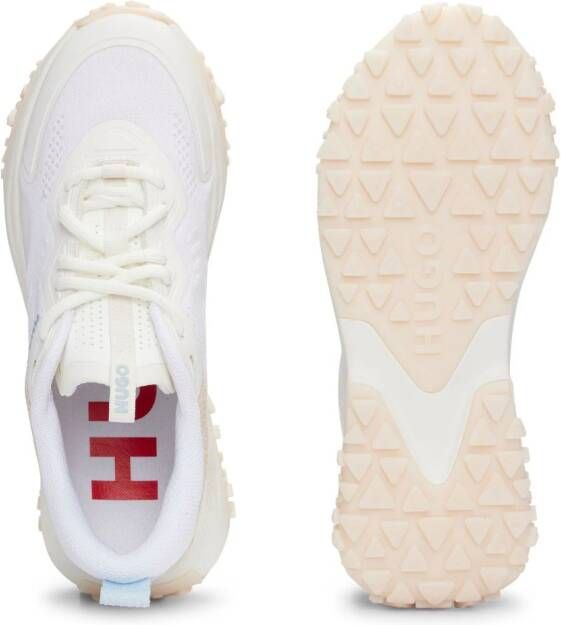 HUGO panelled low-top sneakers White