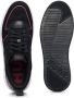 HUGO recycled leather lace-up sneakers Black - Thumbnail 4