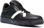 HUMAN RECREATIONAL SERVICES two-tone leather sneakers Black - Thumbnail 2