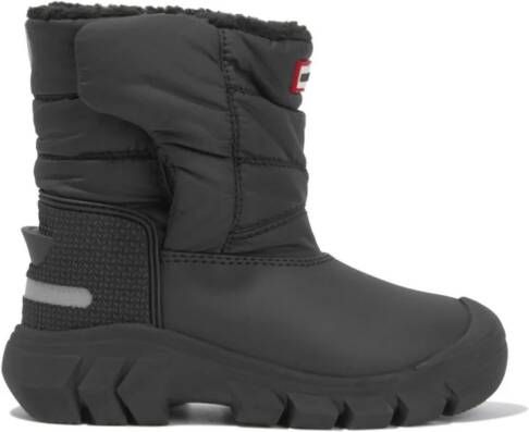 Hunter Intrepid quilted snow boots Black