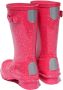 Hunter Kids glossy glitter wellie boots Pink - Thumbnail 3