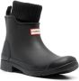 Hunter sock-style Chelsea rain boots Black - Thumbnail 2
