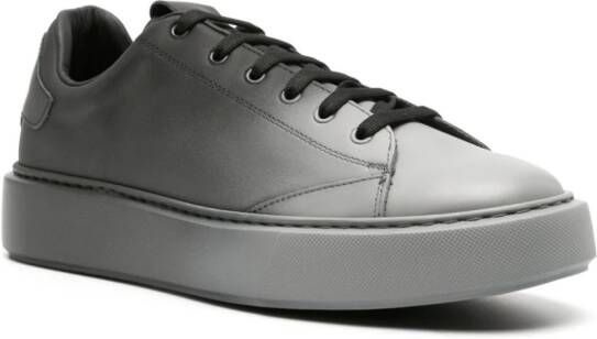 Iceberg gradient leather lace-up sneakers Grey