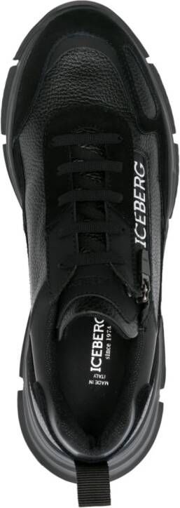 Iceberg Gregor leather sneakers Black
