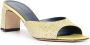 Iindaco Ade 60mm crystal-embellished sandals Yellow - Thumbnail 2