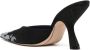Iindaco Carmen 95mm crystal-embellished mules Black - Thumbnail 3