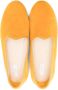 Il Gufo almond-toe suede slippers Yellow - Thumbnail 3