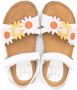 Il Gufo floral-detail open-toe sandals White - Thumbnail 3