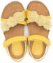 Il Gufo floral-detail open-toe sandals Yellow - Thumbnail 3