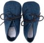 Il Gufo lace-up pre-walker shoes Blue - Thumbnail 3