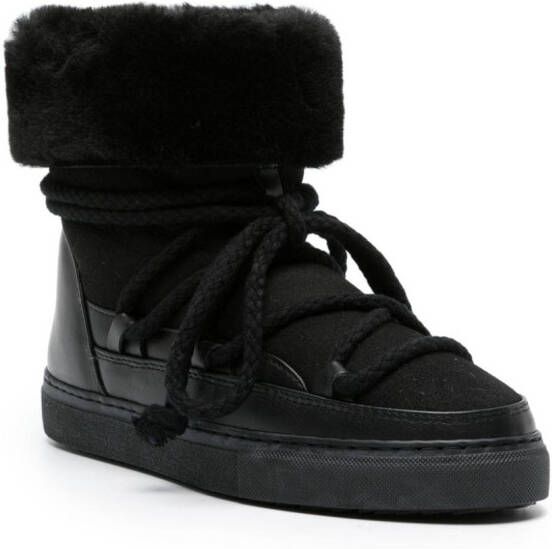 Inuikii Classic High shearling-detailed boots Black