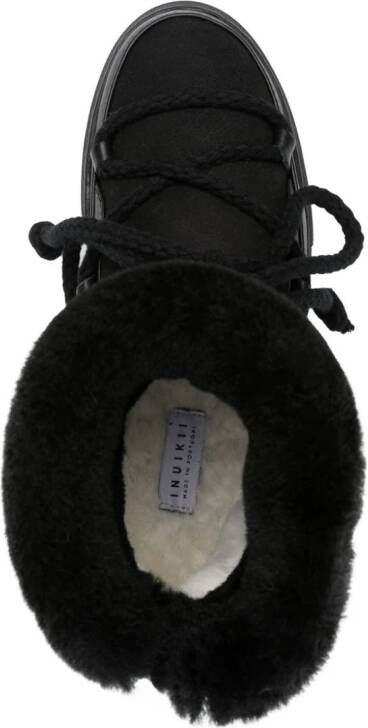 Inuikii Classic High shearling-detailed boots Black