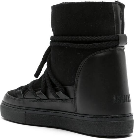 Inuikii Classic Wedge suede boots Black