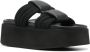 Inuikii Cord Athena 40mm slippers Black - Thumbnail 2