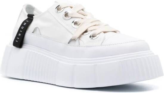 Inuikii Matilda canvas sneakers White