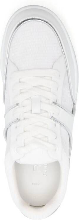 IRO Alex mesh leather sneakers White