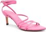 IRO Ido 70mm leather sandals Pink - Thumbnail 2