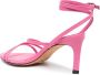 IRO Ido 70mm leather sandals Pink - Thumbnail 3