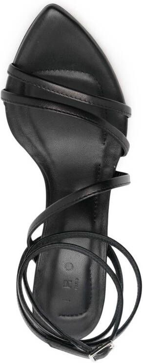 IRO multi-strap leather sandals Black