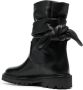 IRO tie-detail lamb leather ankle boots Black - Thumbnail 3
