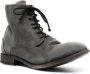 Isaac Sellam Experience chunky lace-up leather boots Grey - Thumbnail 2