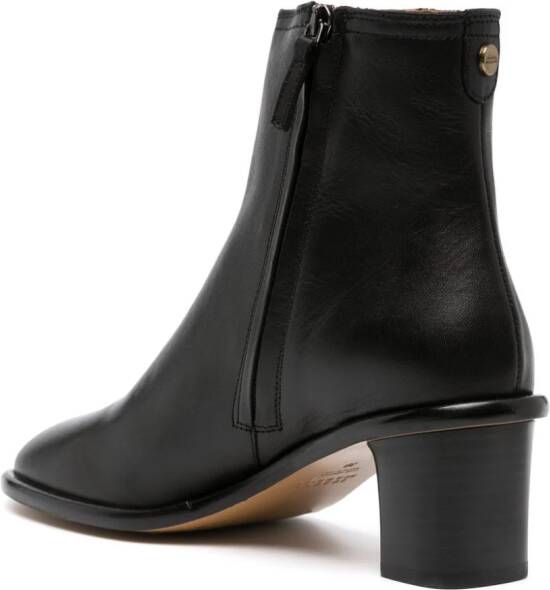 ISABEL MARANT 60mm leather boots Black