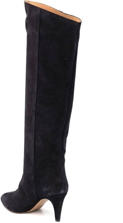 ISABEL MARANT 70mm knee-length suede boots Black
