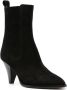 ISABEL MARANT 75mm suede pointed-toe boots Black - Thumbnail 2