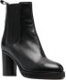 ISABEL MARANT 90mm leather ankle boots Black - Thumbnail 2