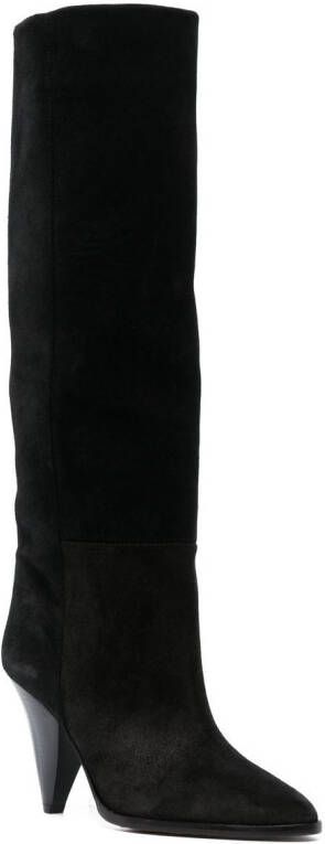 ISABEL MARANT Ririo 90mm suede boots Black