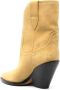 ISABEL MARANT 90mm suede boots Yellow - Thumbnail 3