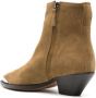ISABEL MARANT Adnae suede ankle boots Neutrals - Thumbnail 3