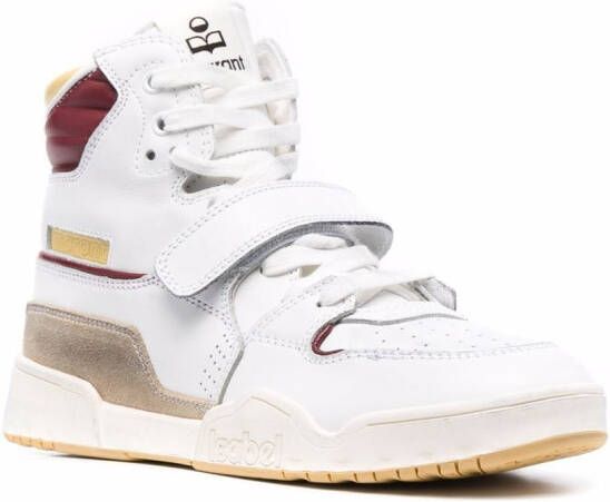 ISABEL MARANT Alsee high-top sneakers White