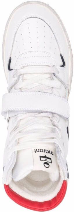 ISABEL MARANT Alsee high-top sneakers White