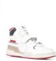 ISABEL MARANT Alsee leather touch-strap sneakers White - Thumbnail 2