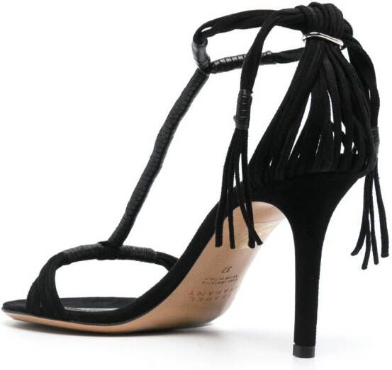 ISABEL MARANT Anssi leather sandals Black