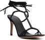 ISABEL MARANT Arja 95mm suede wrap sandals Black - Thumbnail 2